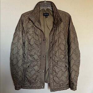 Lands' End Women's Quilted Jacket - sage green